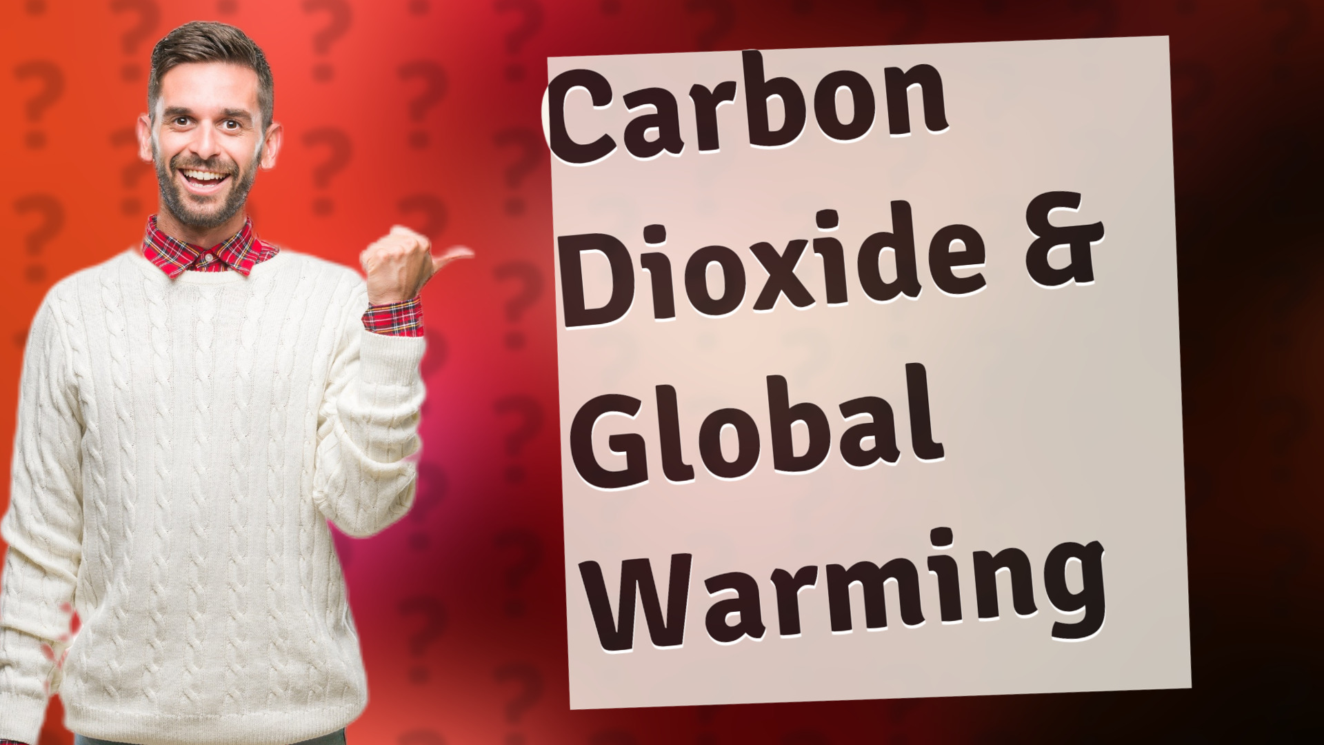Carbon Dioxide & Global Warming