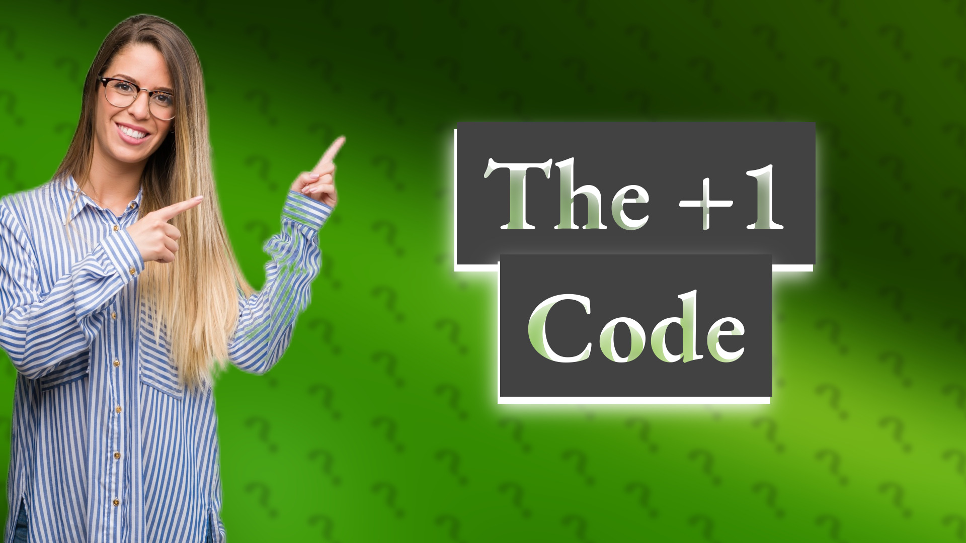The +1 Code