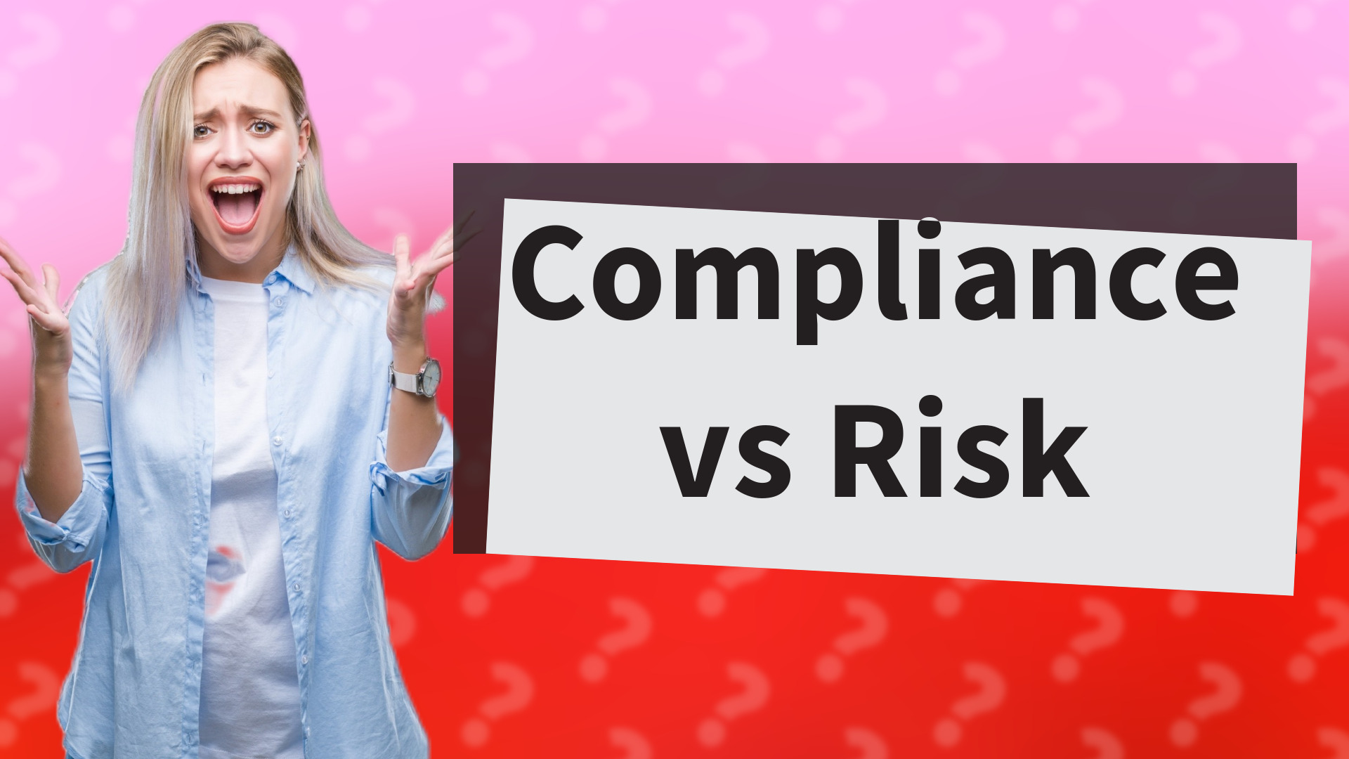 Compliance vs Risk