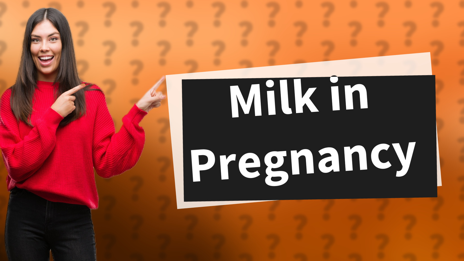 Milk in Pregnancy