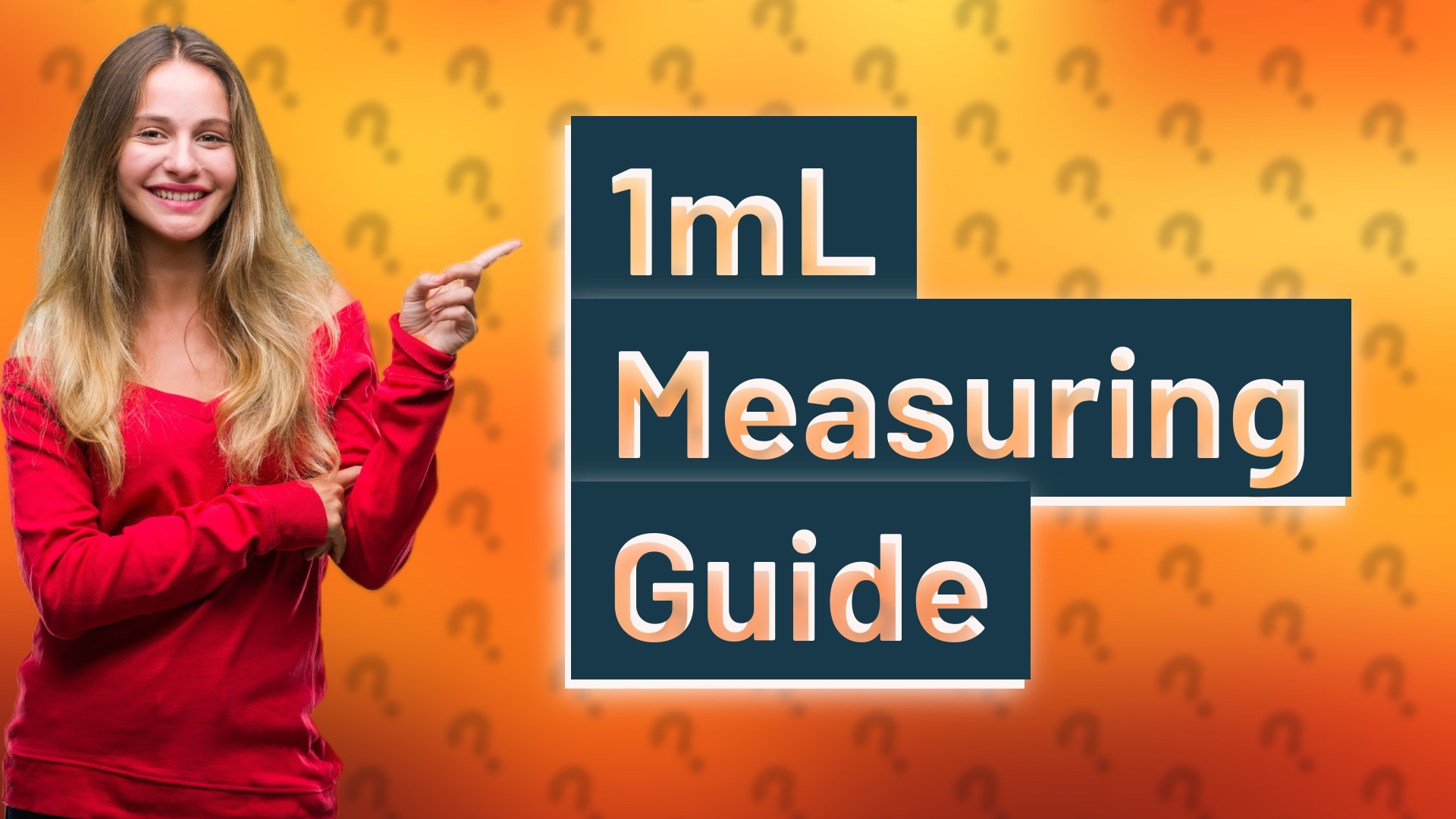 1mL Measuring Guide