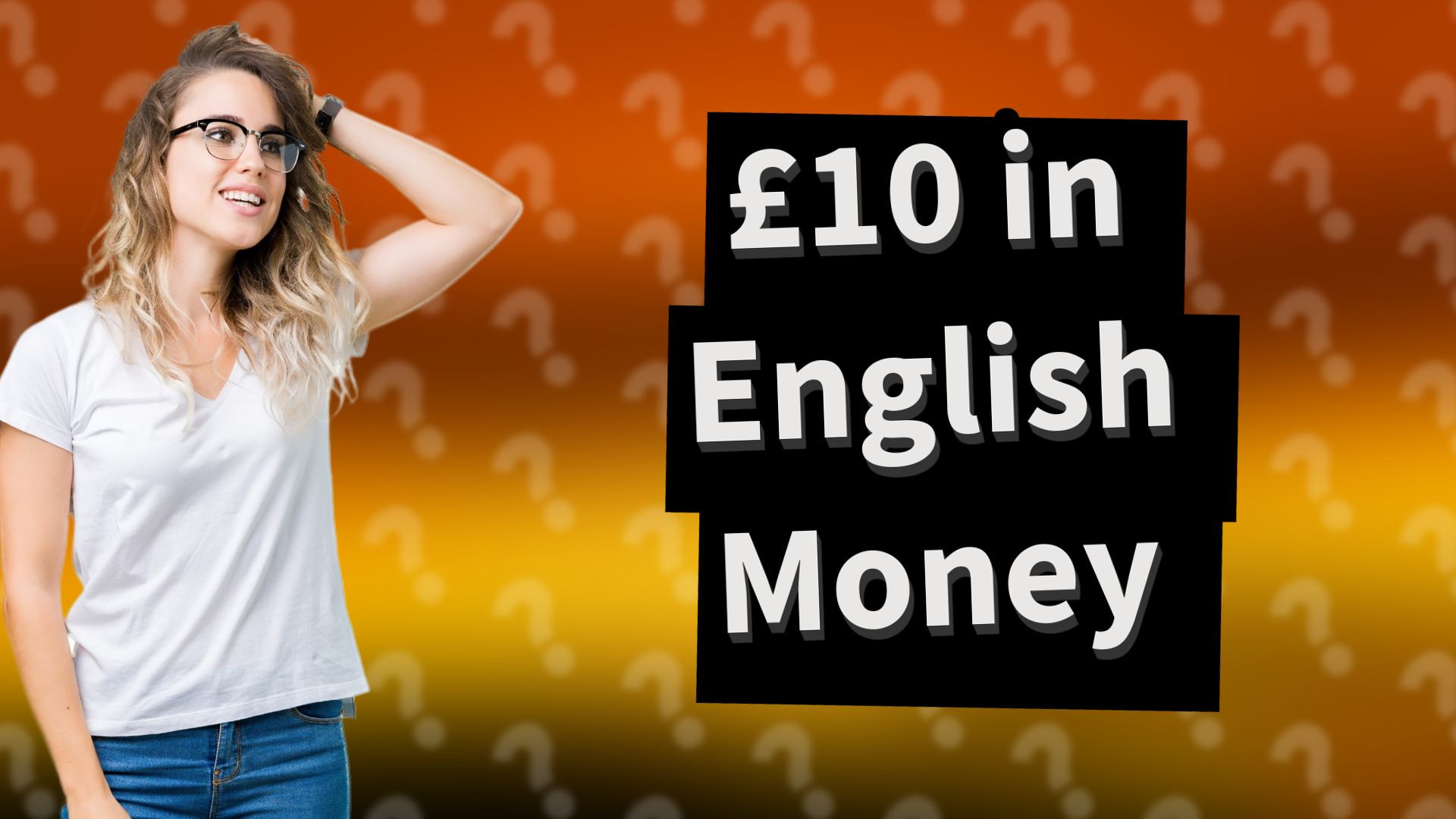 £10 in English Money