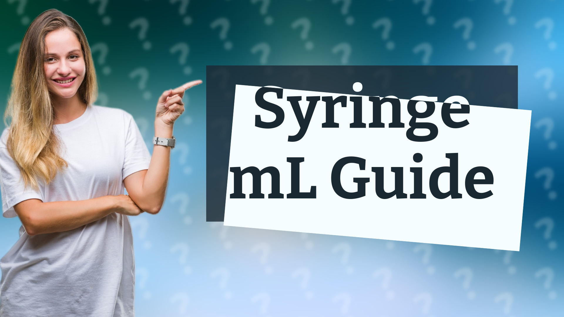 Syringe mL Guide