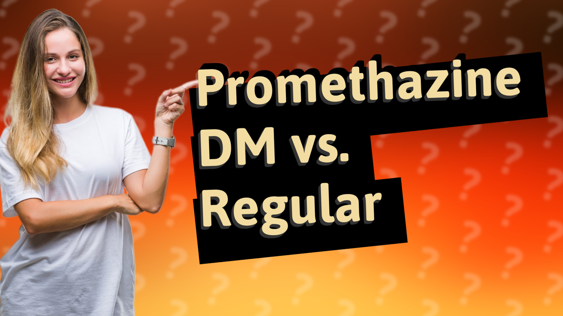 Promethazine DM vs. Regular