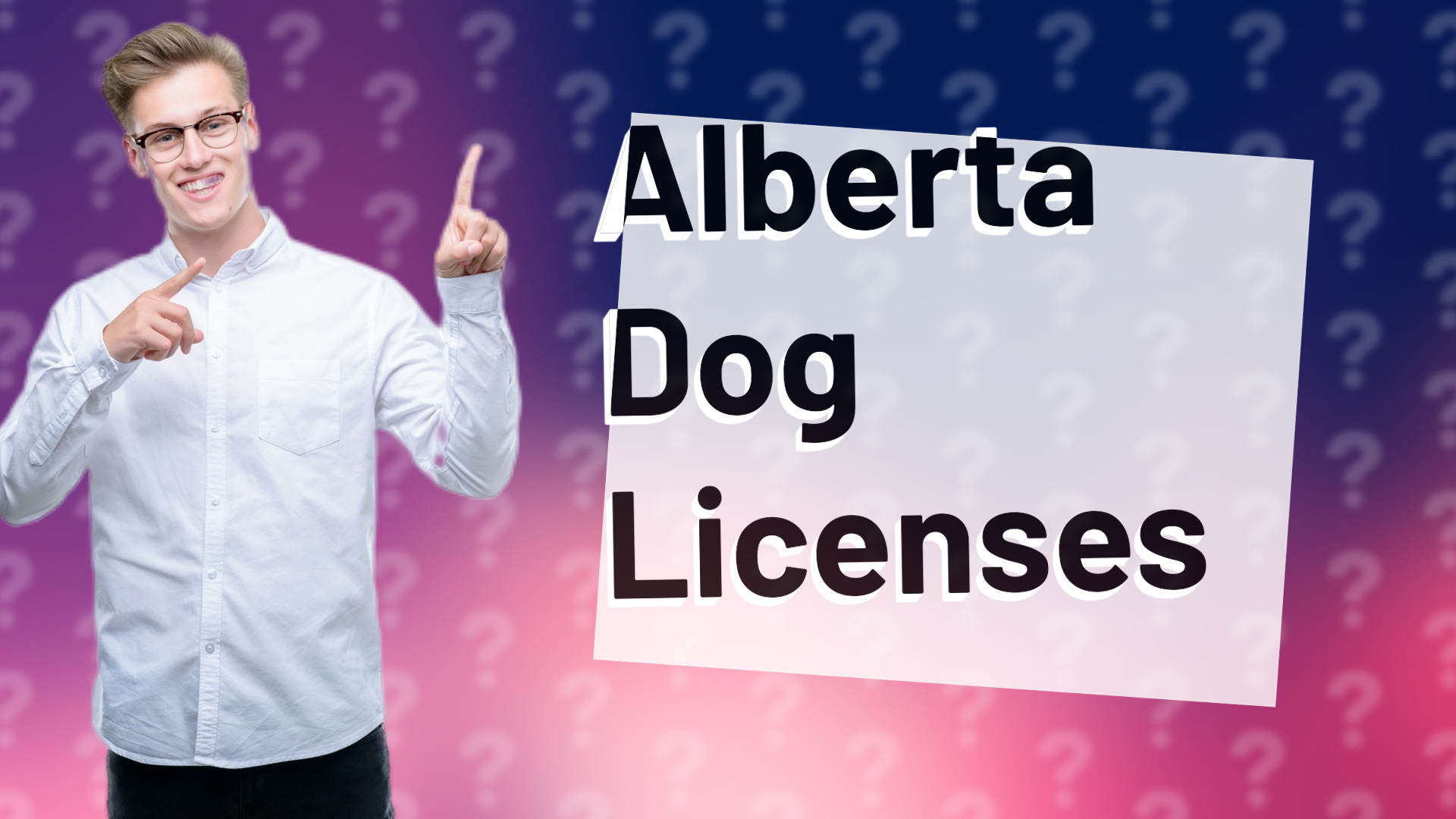 Alberta Dog Licenses