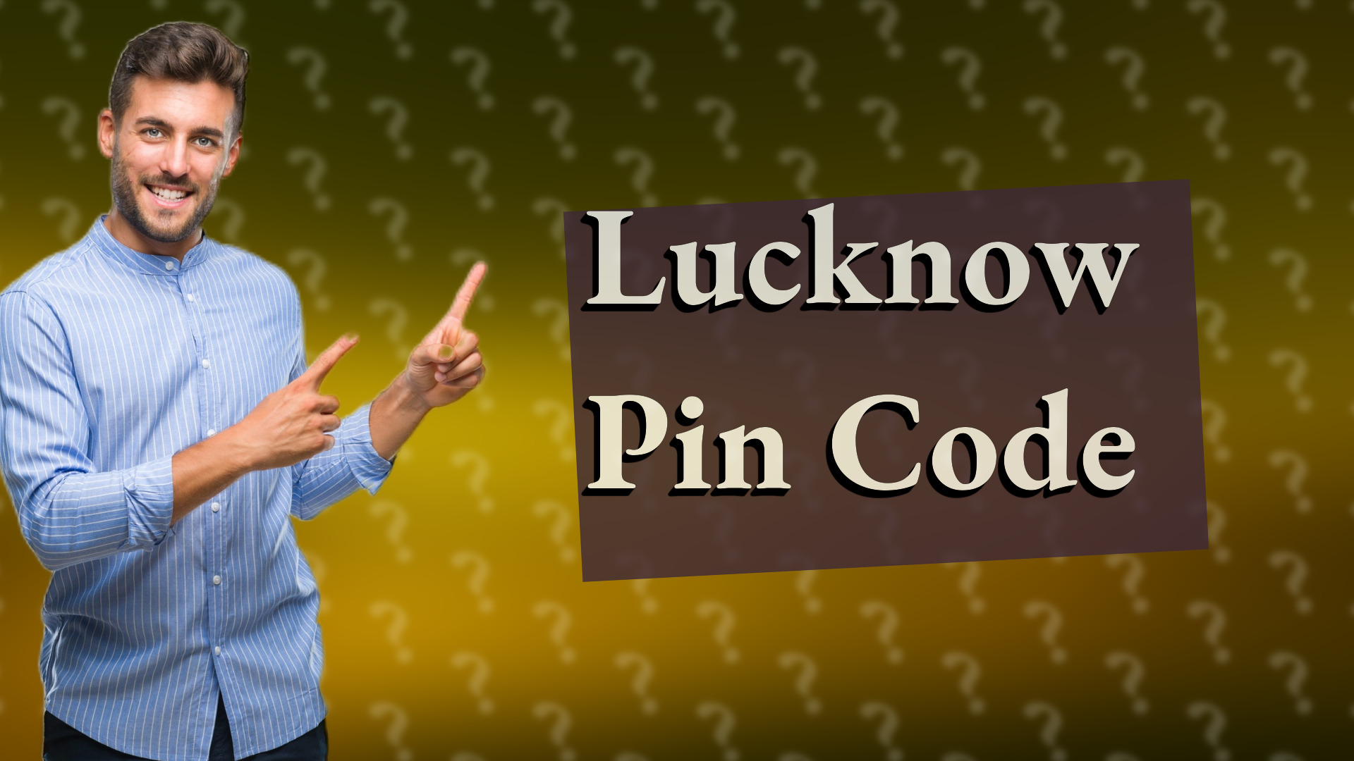 Lucknow Pin Code