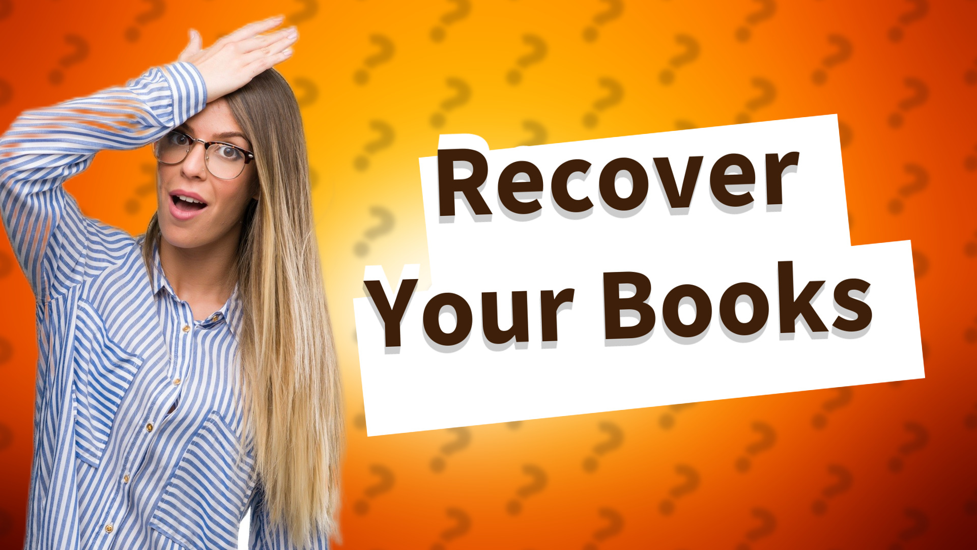 Recover Your Books