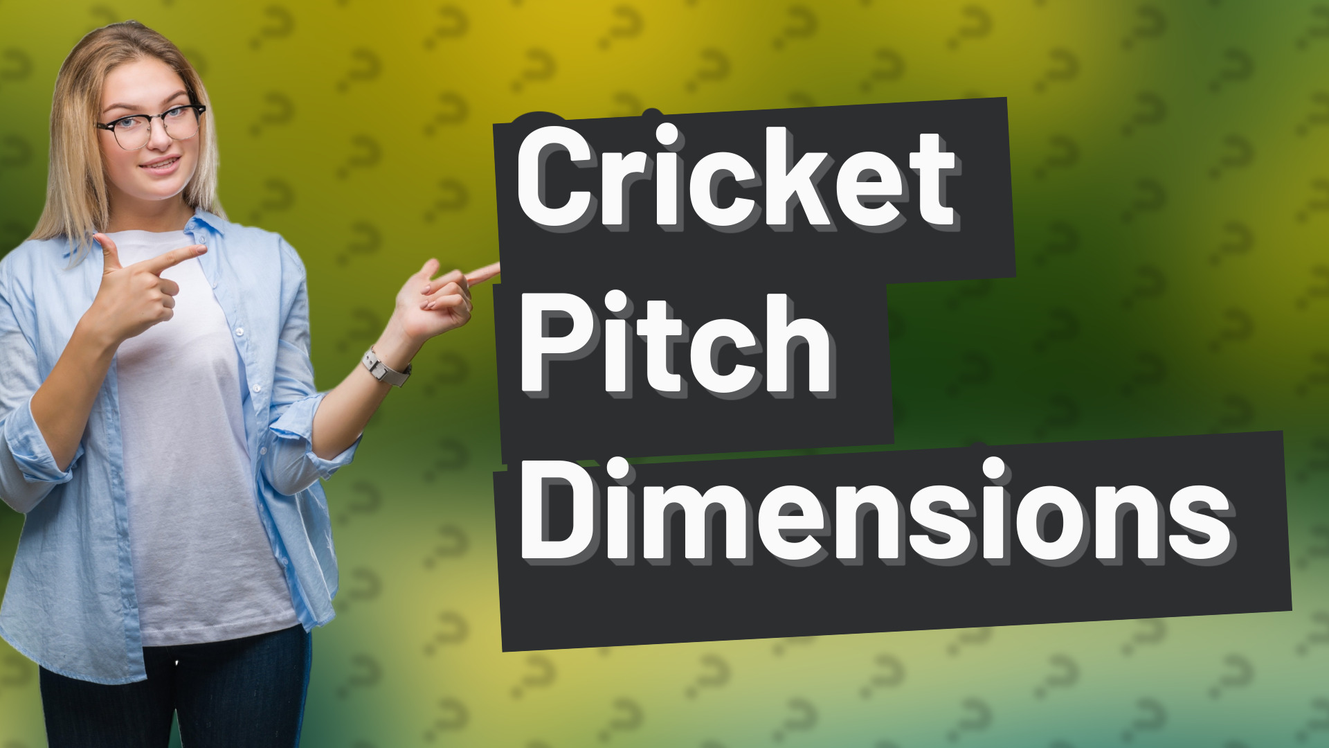 Cricket Pitch Dimensions