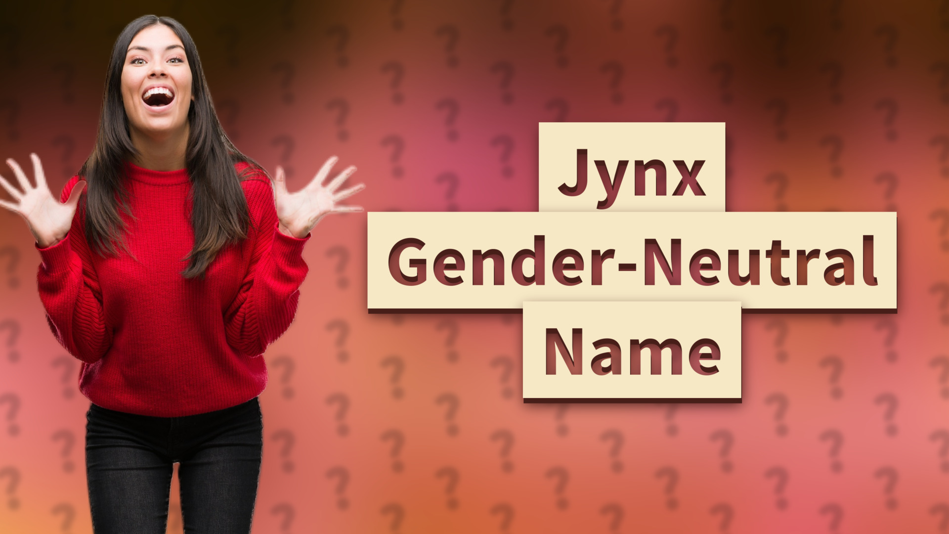 Jynx Gender-Neutral Name
