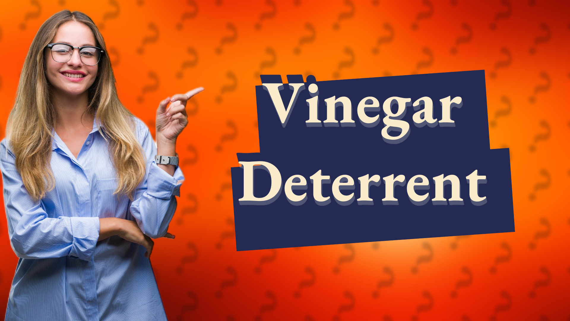 Vinegar Deterrent