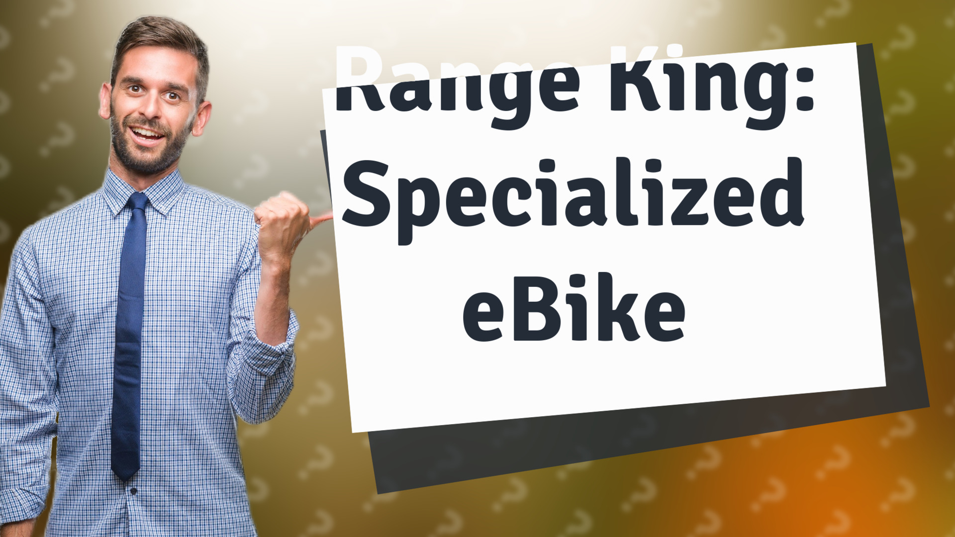 Range King: Specialized eBike
