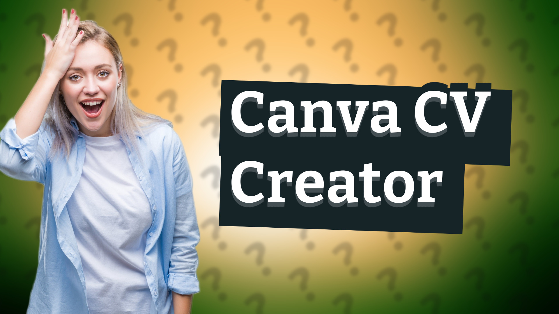 Canva CV Creator