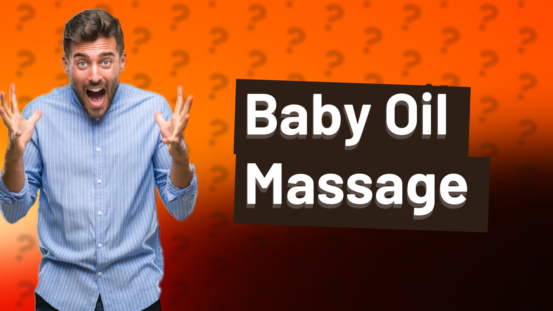 Baby Oil Massage