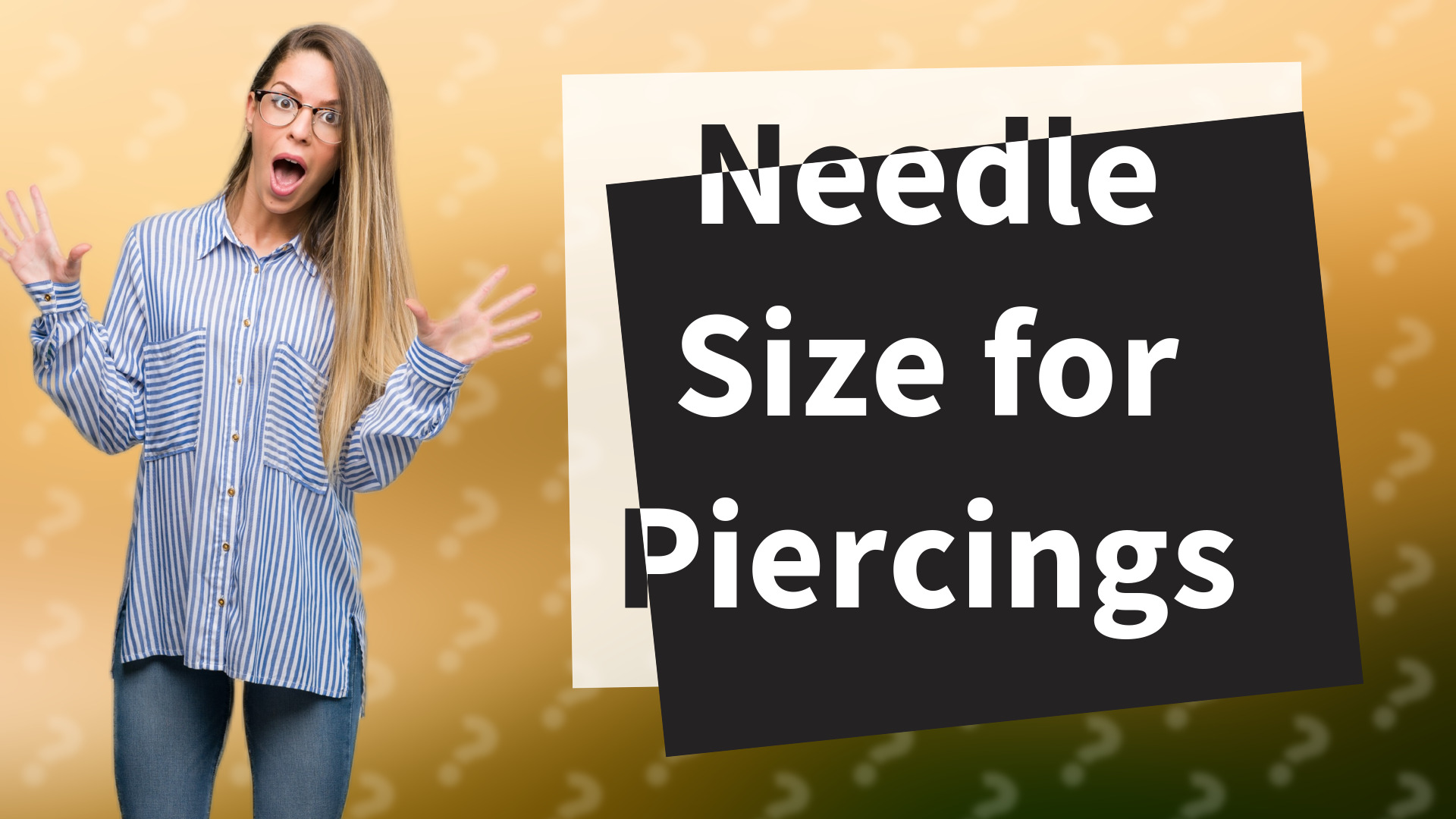 Needle Size for Piercings