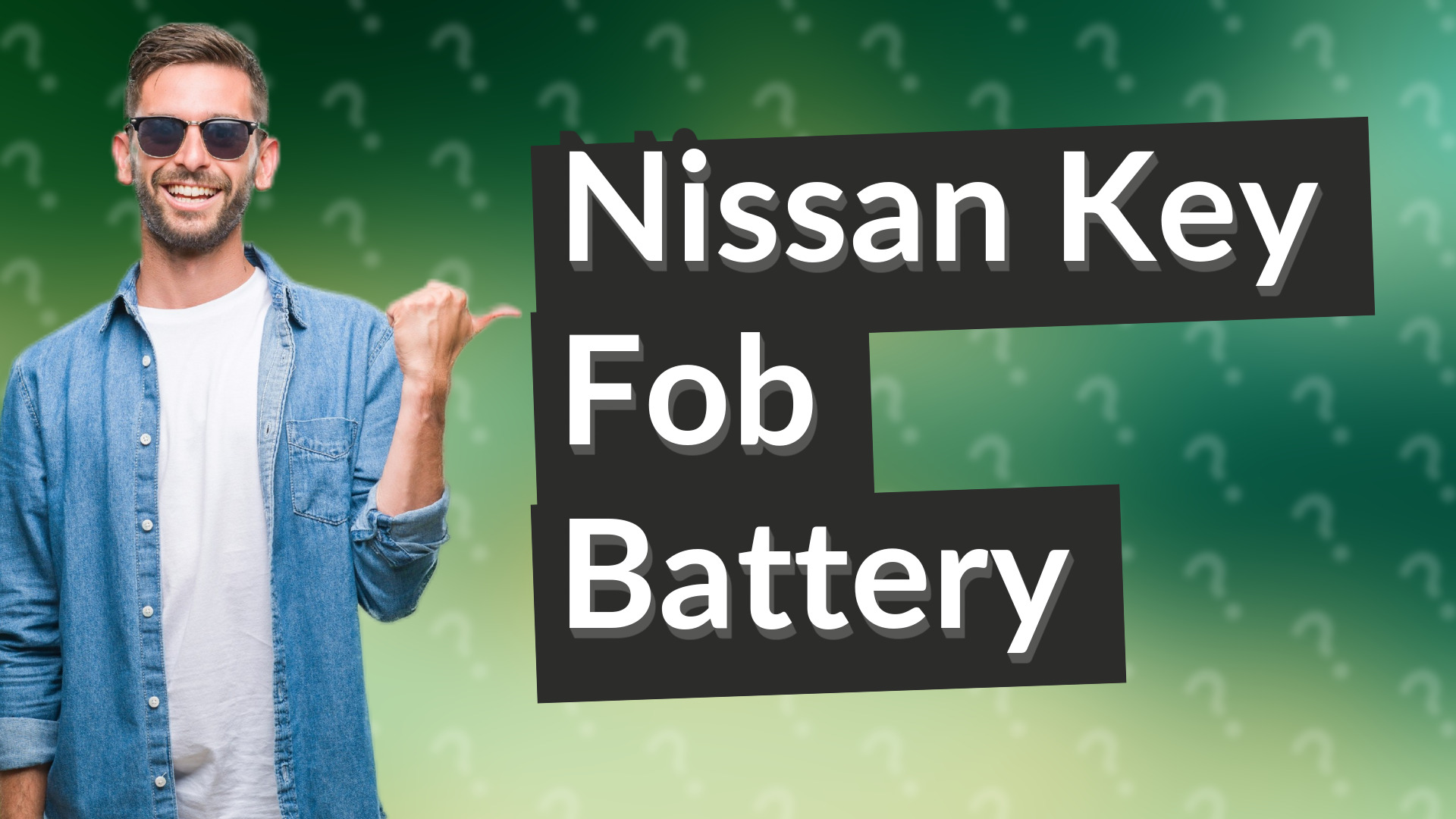 Nissan Key Fob Battery