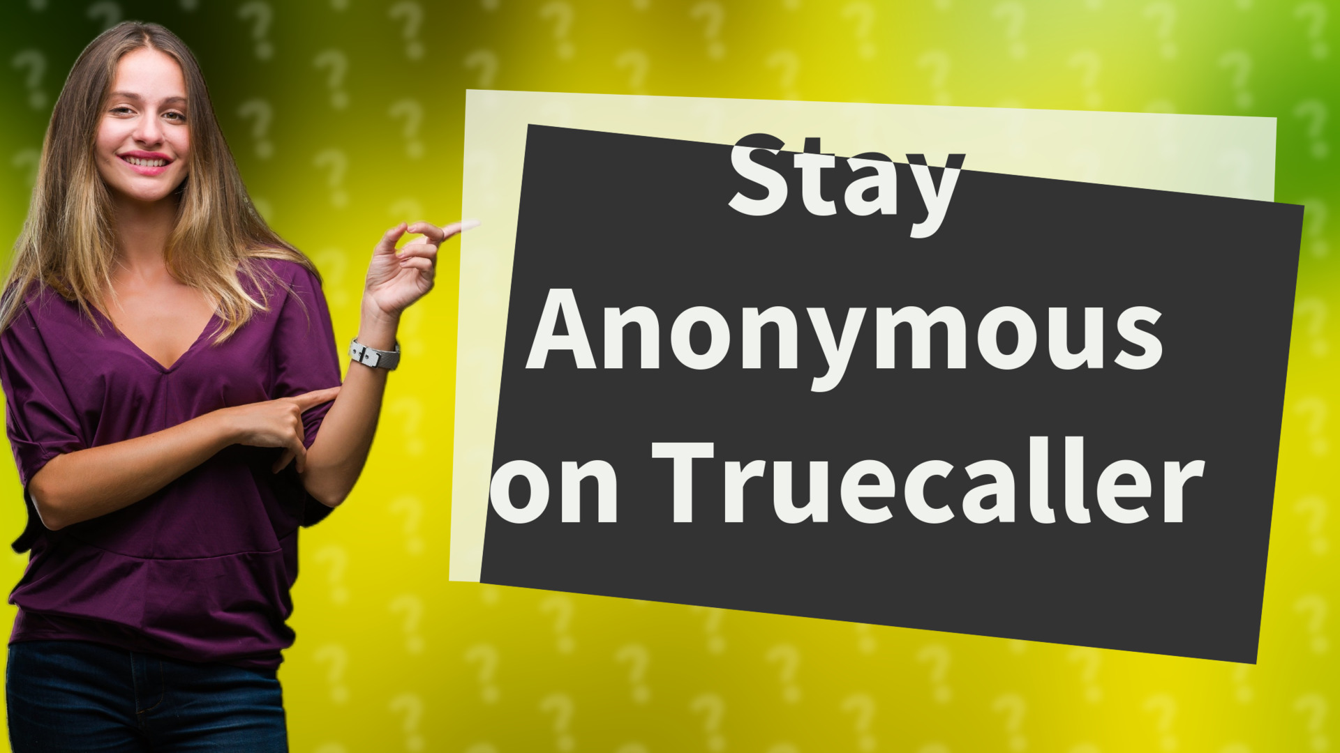 Stay Anonymous on Truecaller