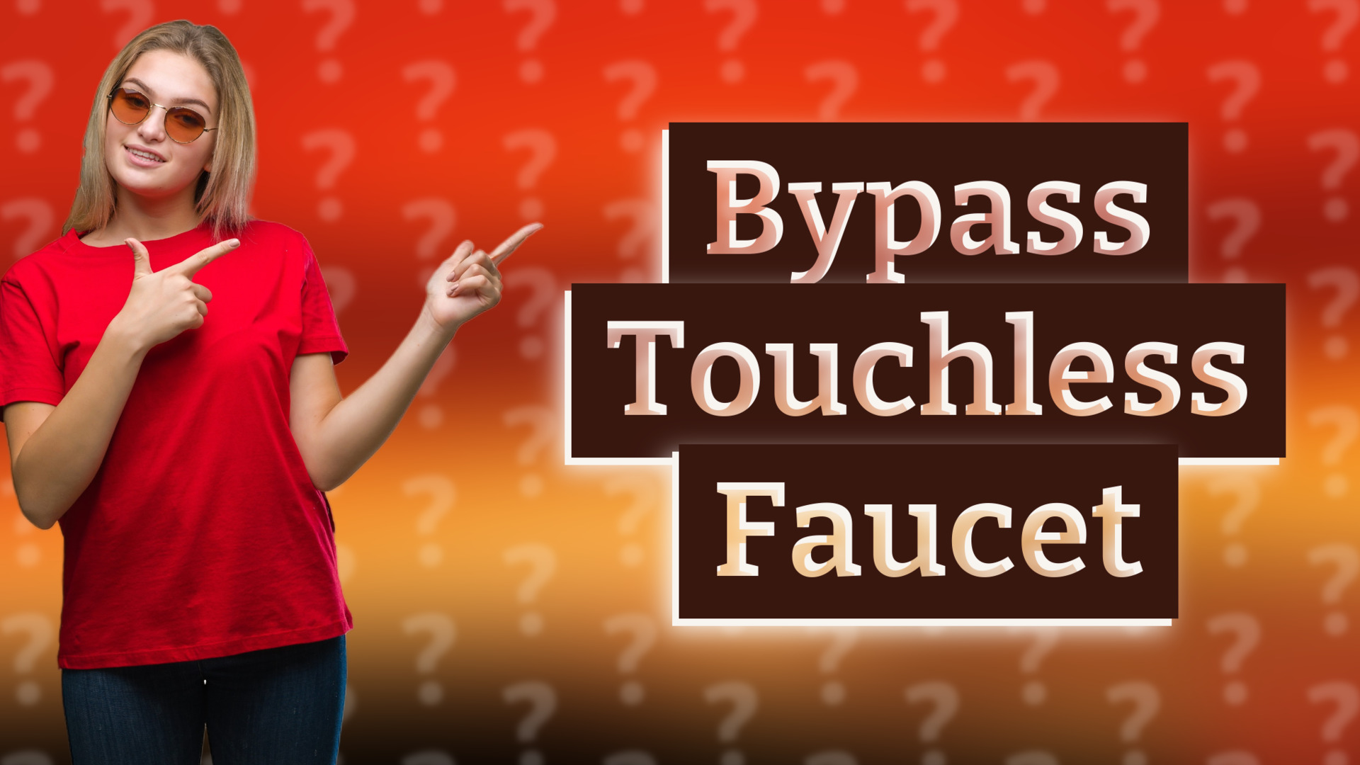 Bypass Touchless Faucet