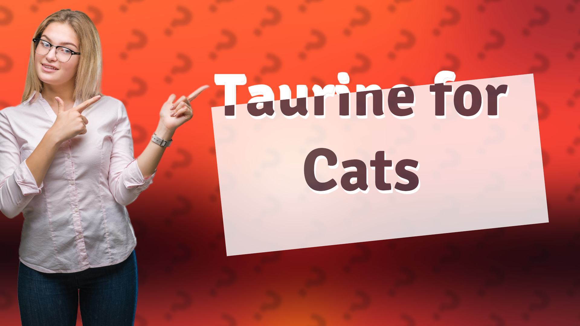 Taurine for Cats