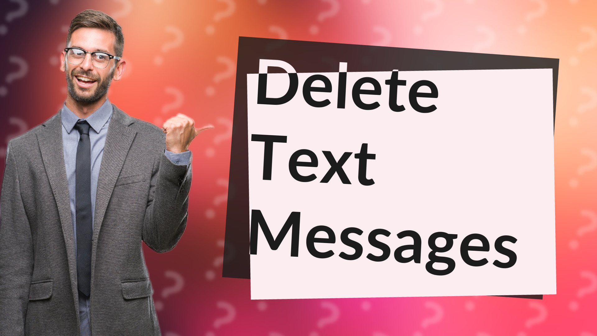Delete Text Messages