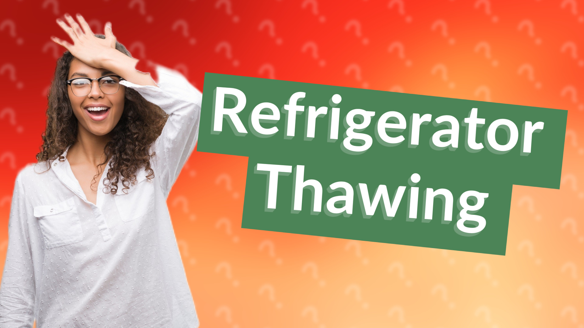 Refrigerator Thawing