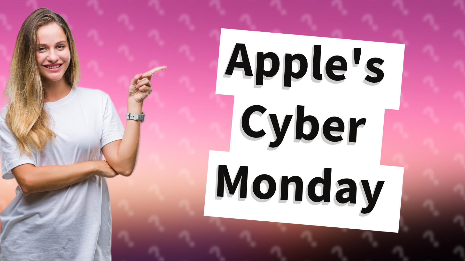 Apple's Cyber Monday
