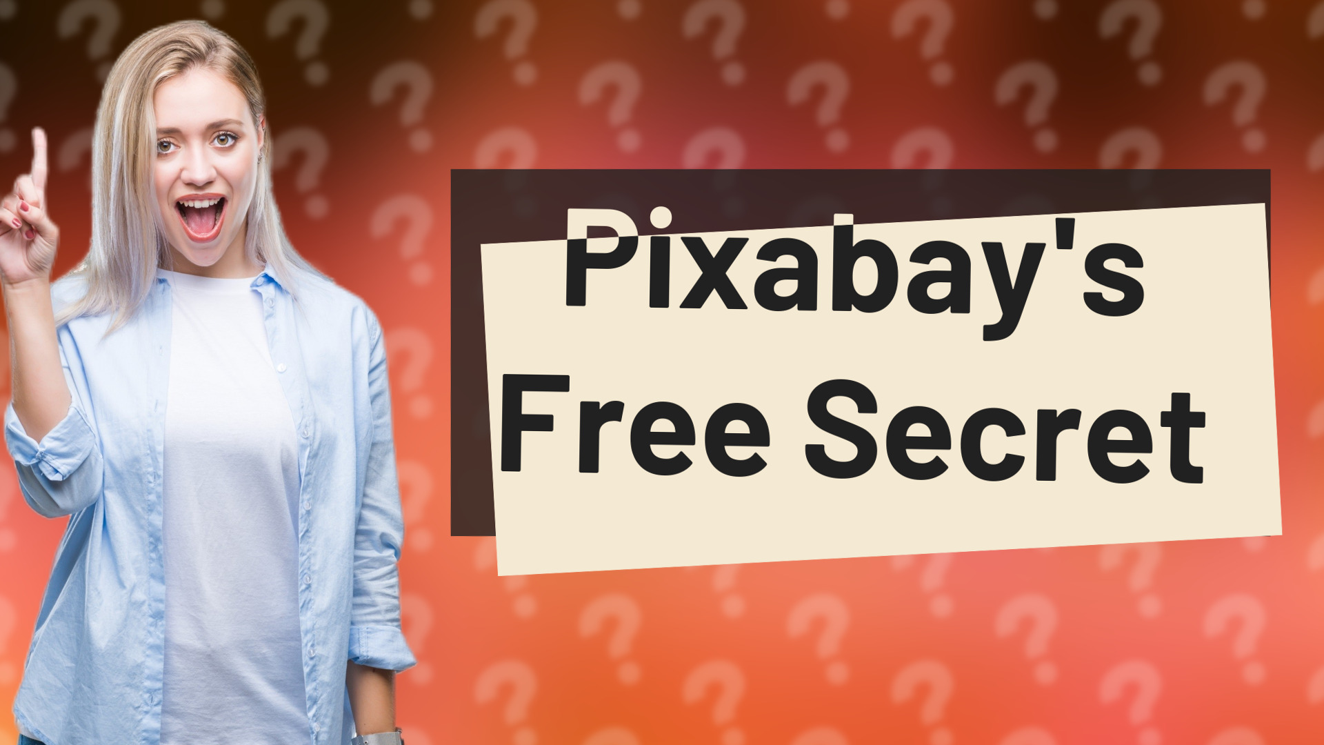 Pixabay's Free Secret