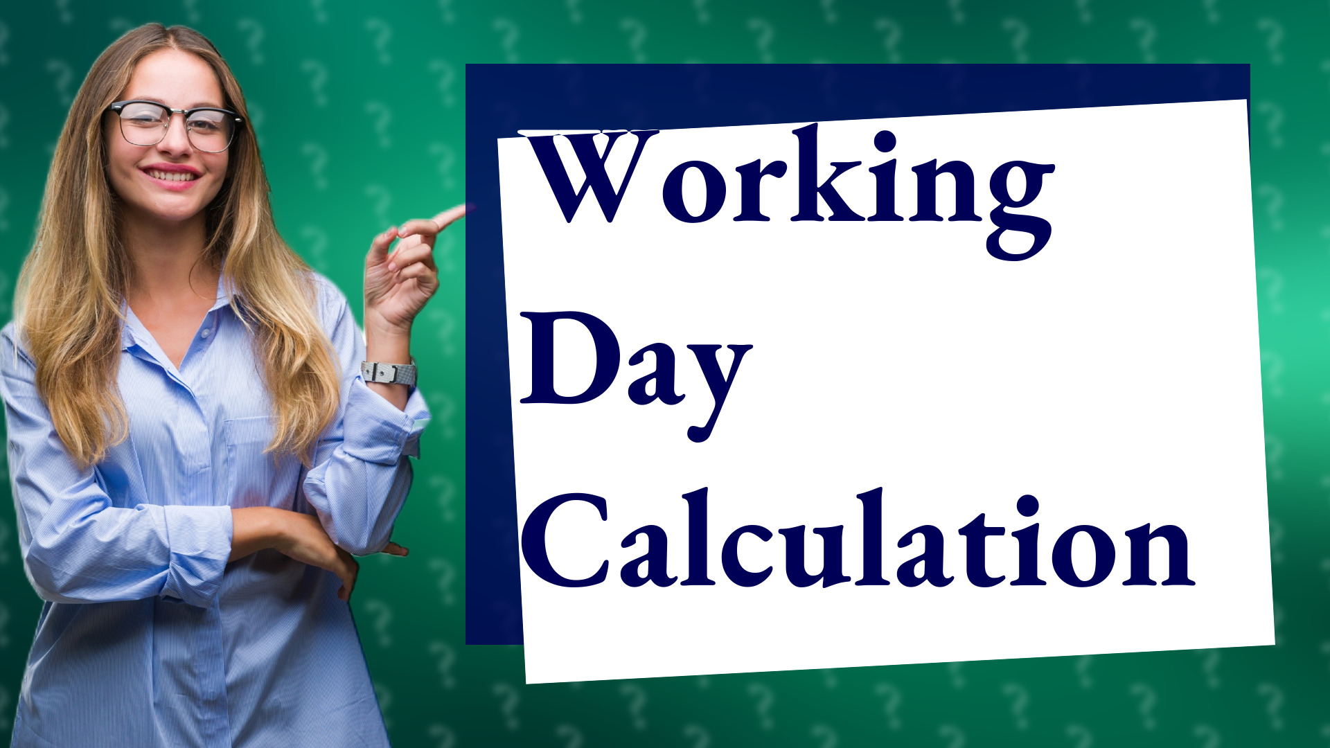 Working Day Calculation