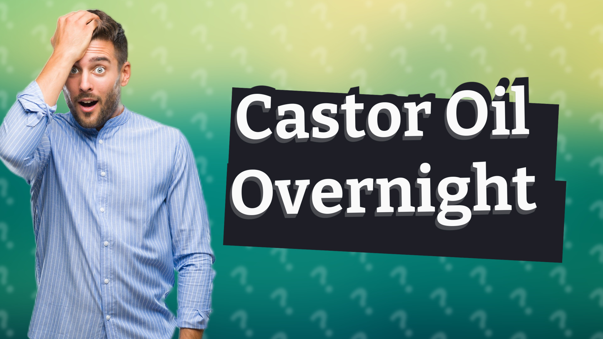 Castor Oil Overnight