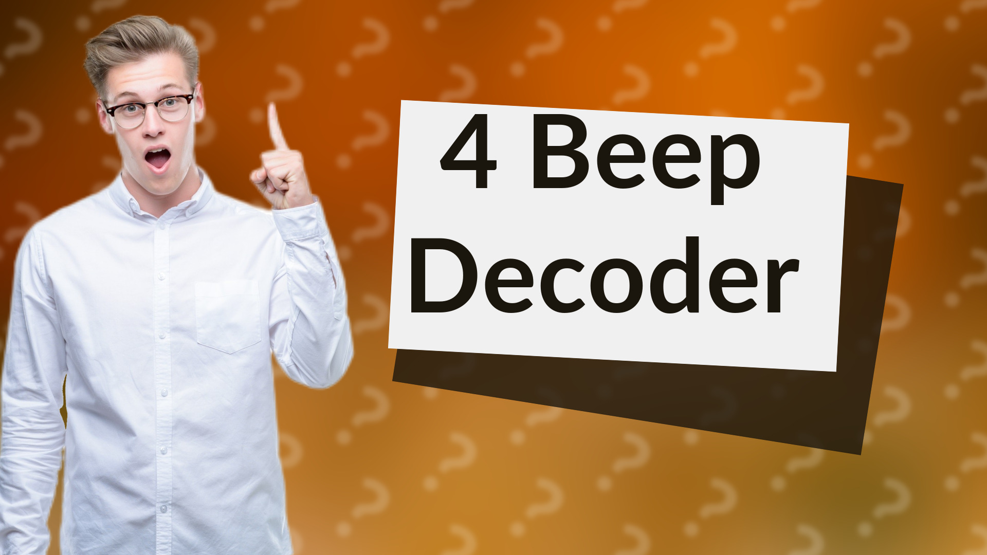 4 Beep Decoder