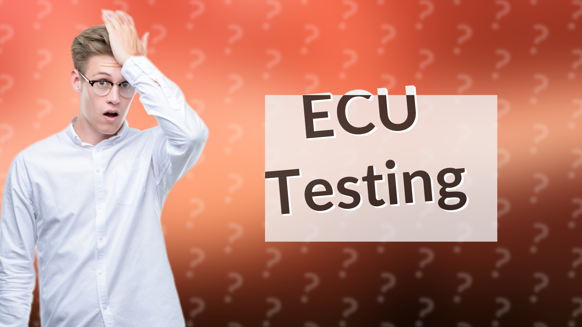 ECU Testing