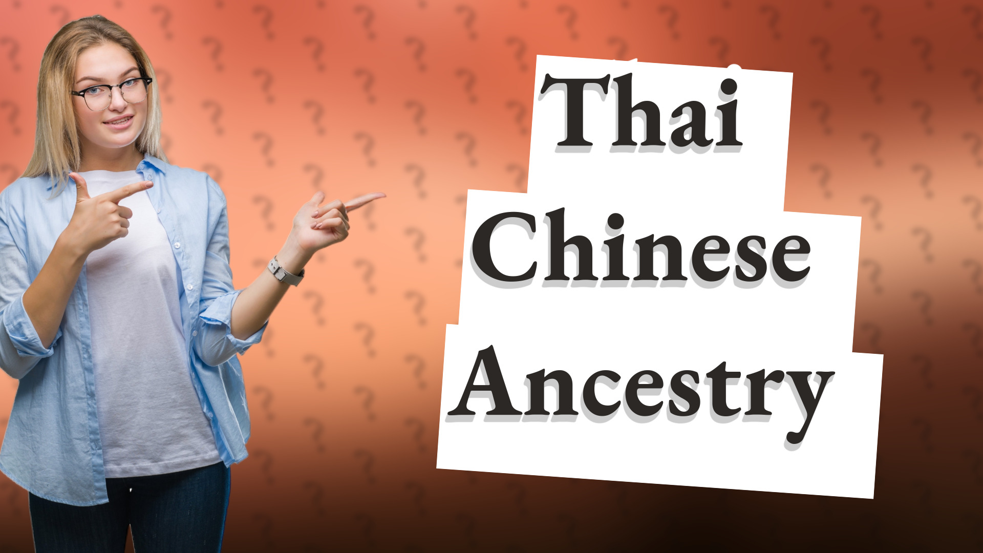 Thai Chinese Ancestry