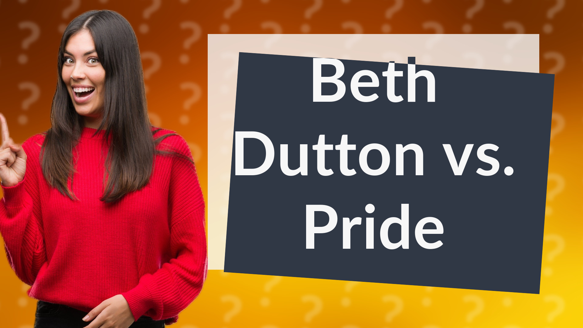 Beth Dutton vs. Pride