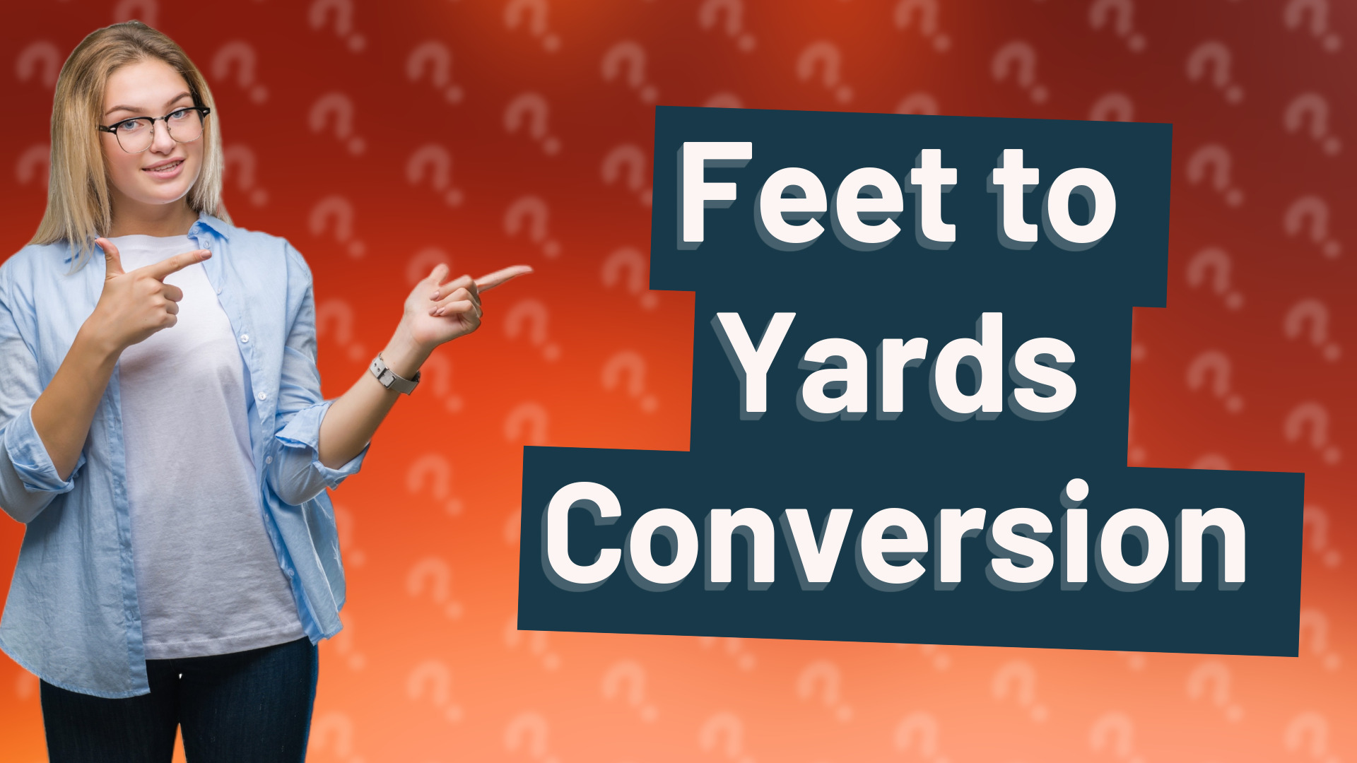 Feet to Yards Conversion