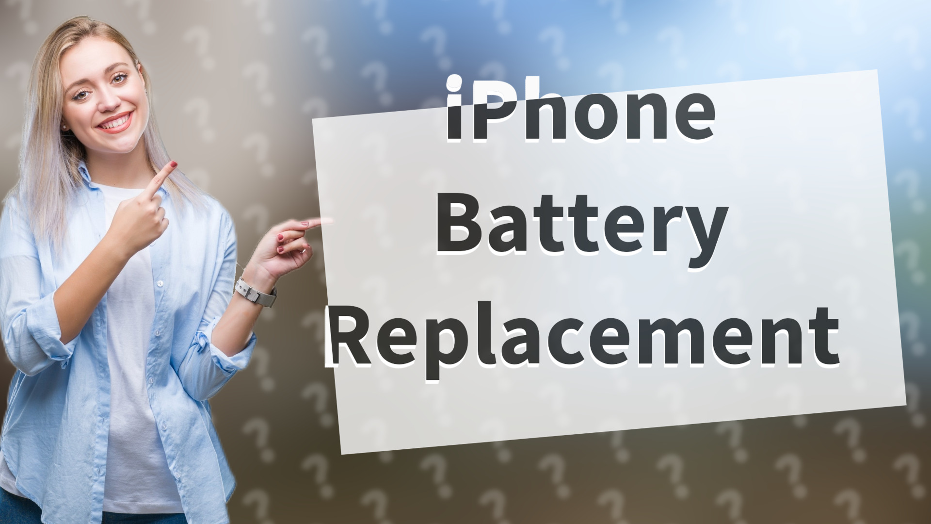 iPhone Battery Replacement