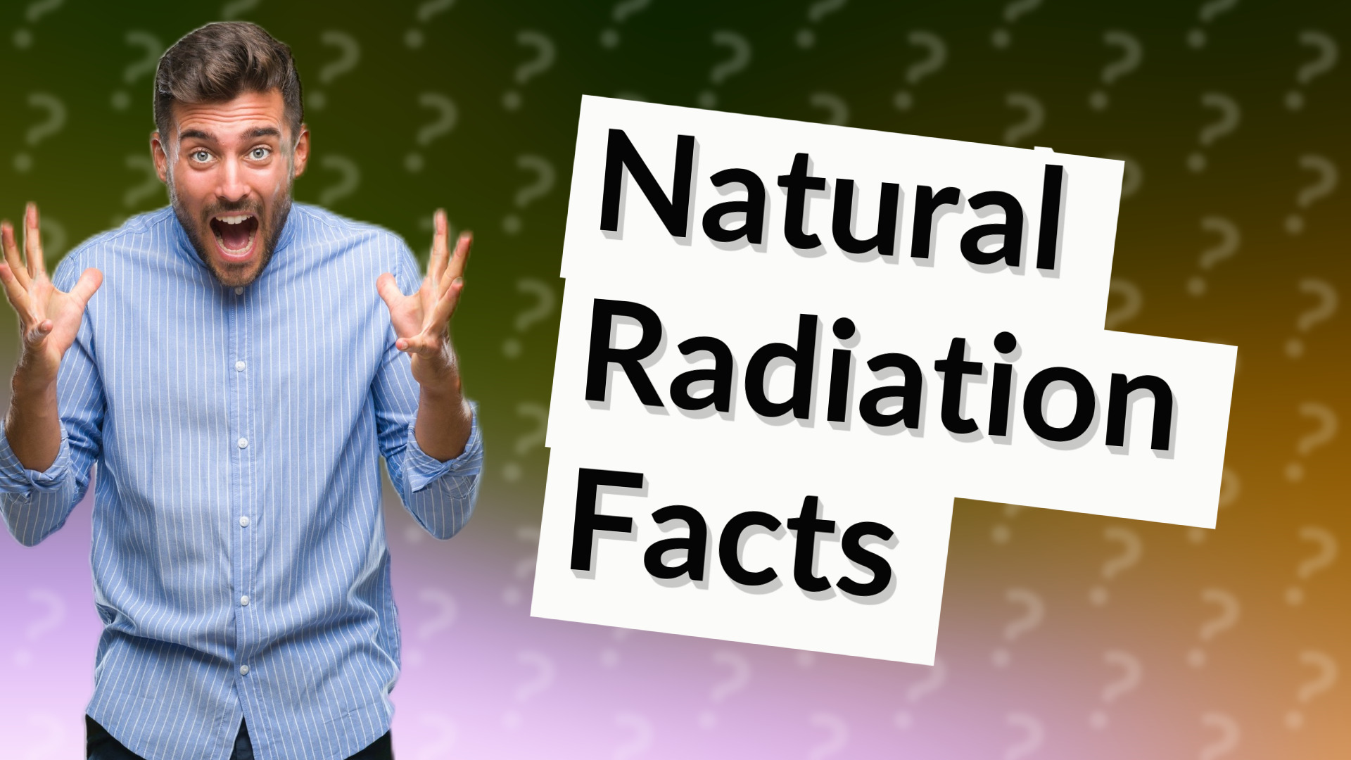 Natural Radiation Facts