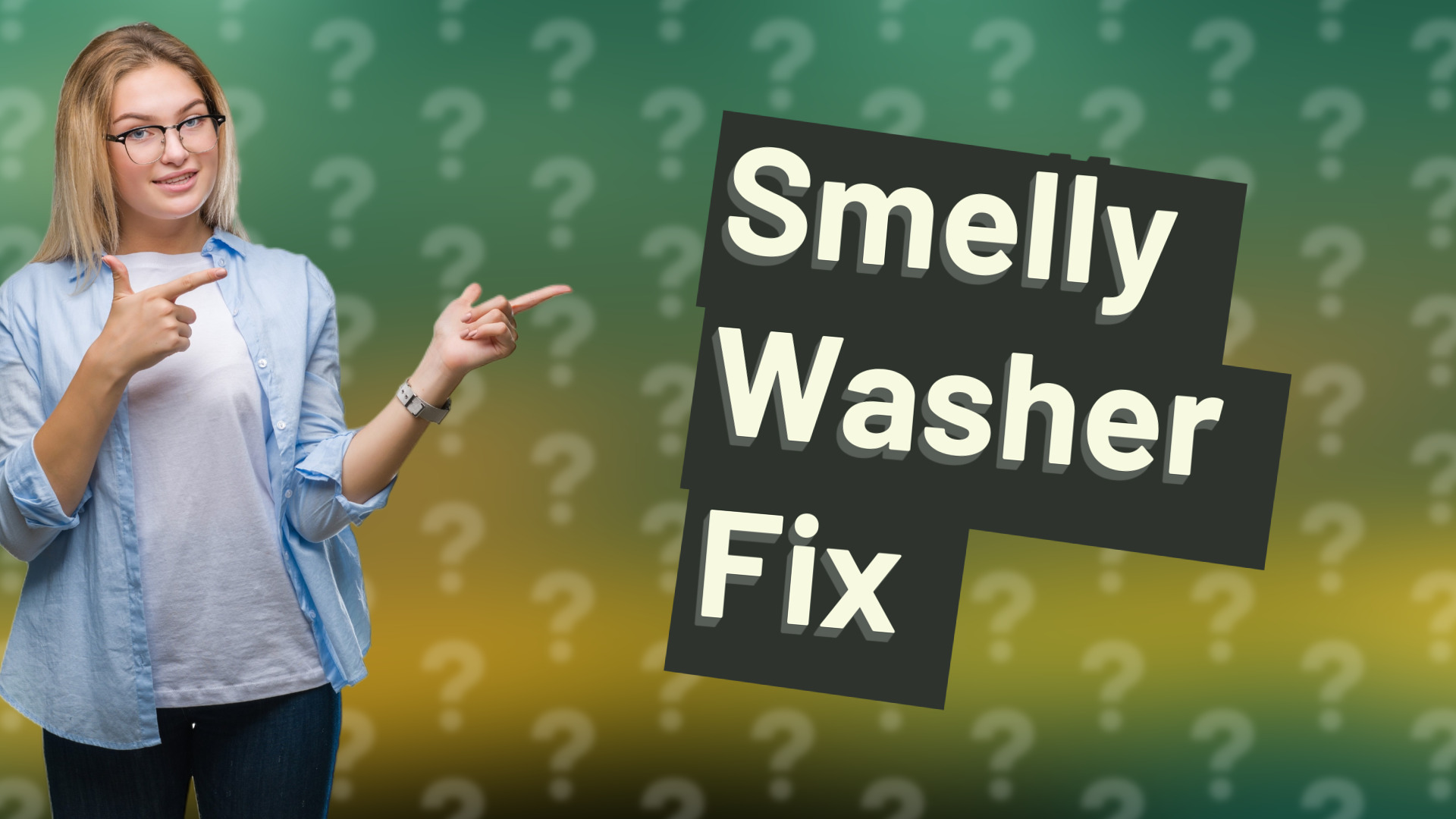 Smelly Washer Fix