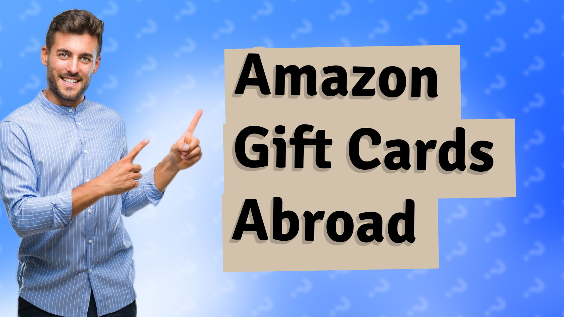 Amazon Gift Cards Abroad