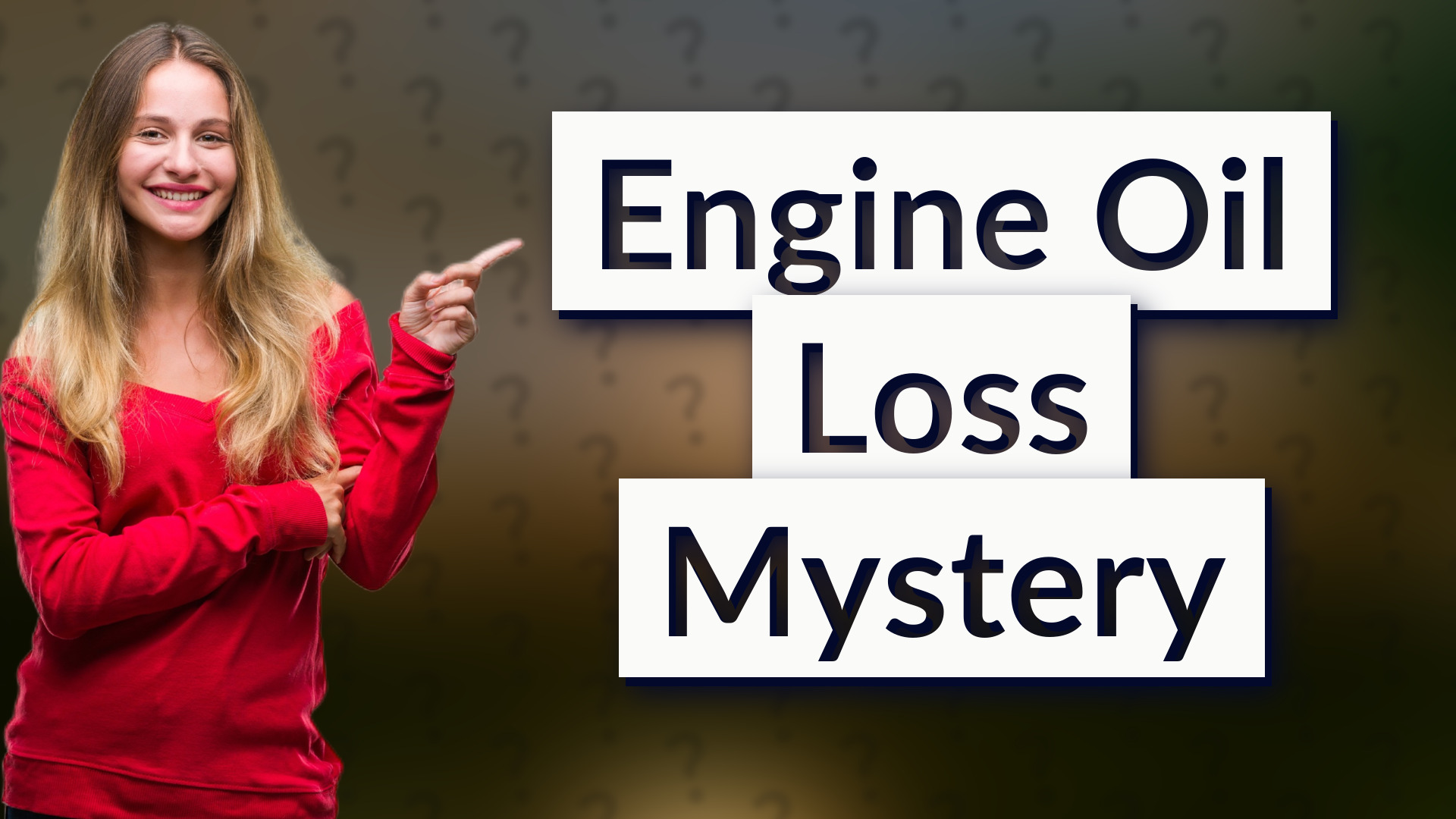 Engine Oil Loss Mystery