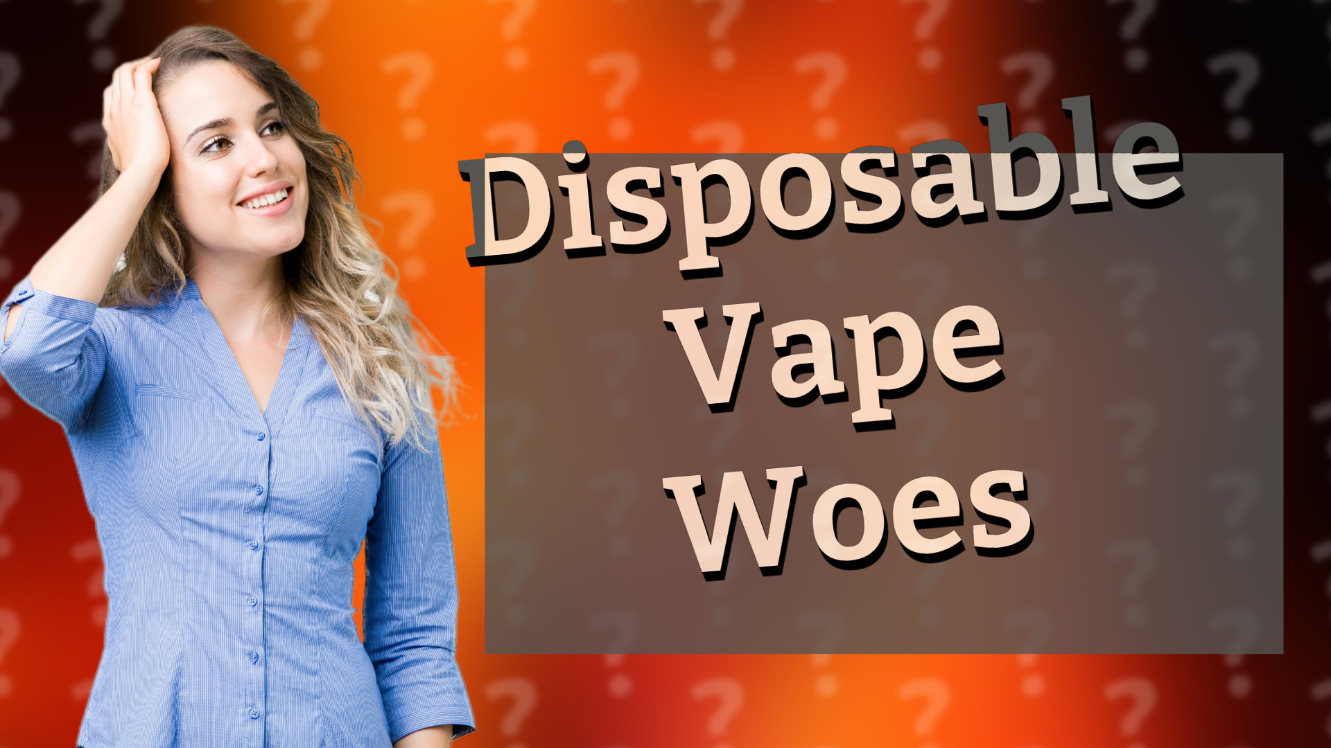 Disposable Vape Woes