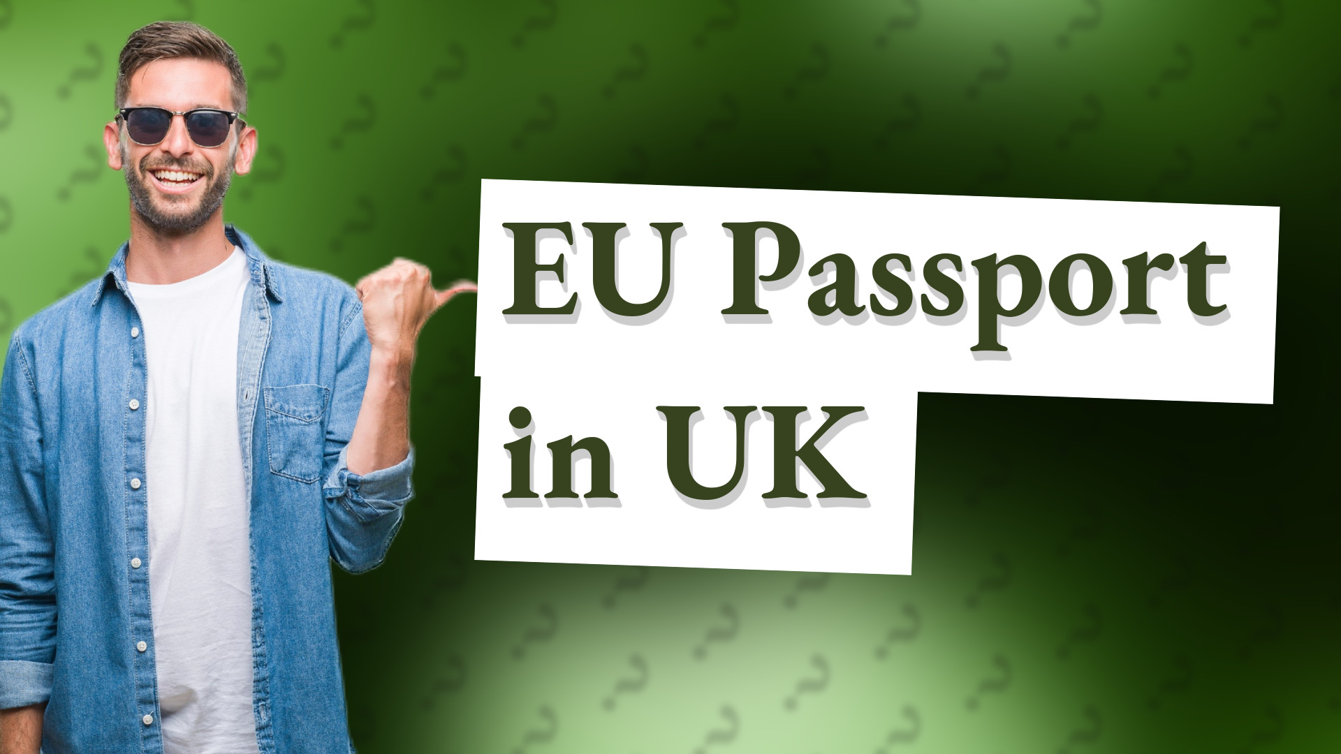 EU Passport in UK