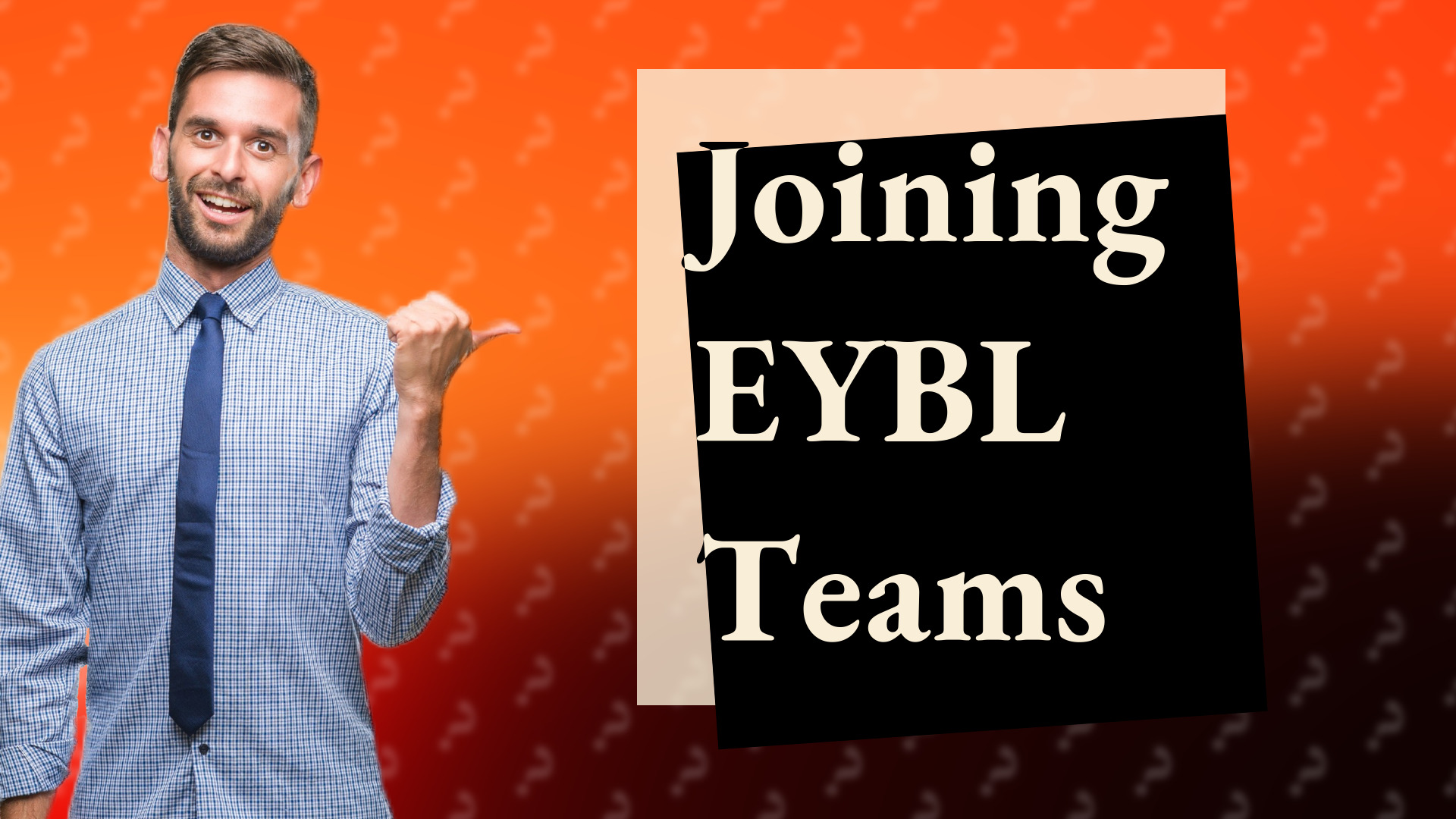 Joining EYBL Teams