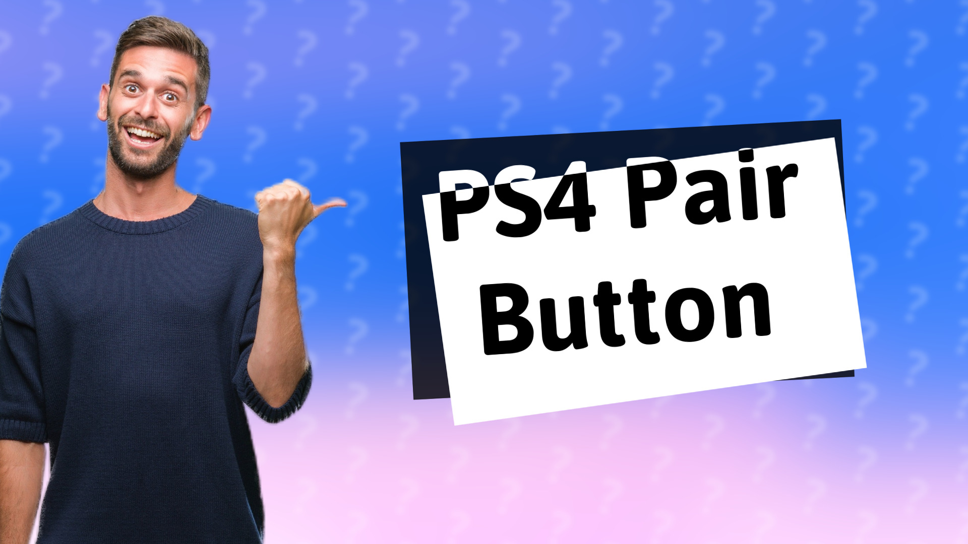 PS4 Pair Button