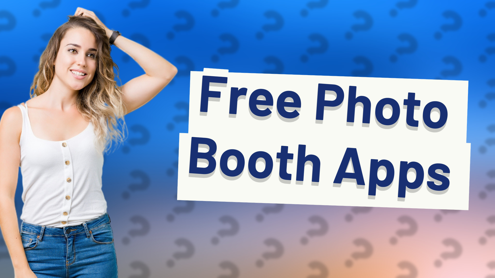 Free Photo Booth Apps