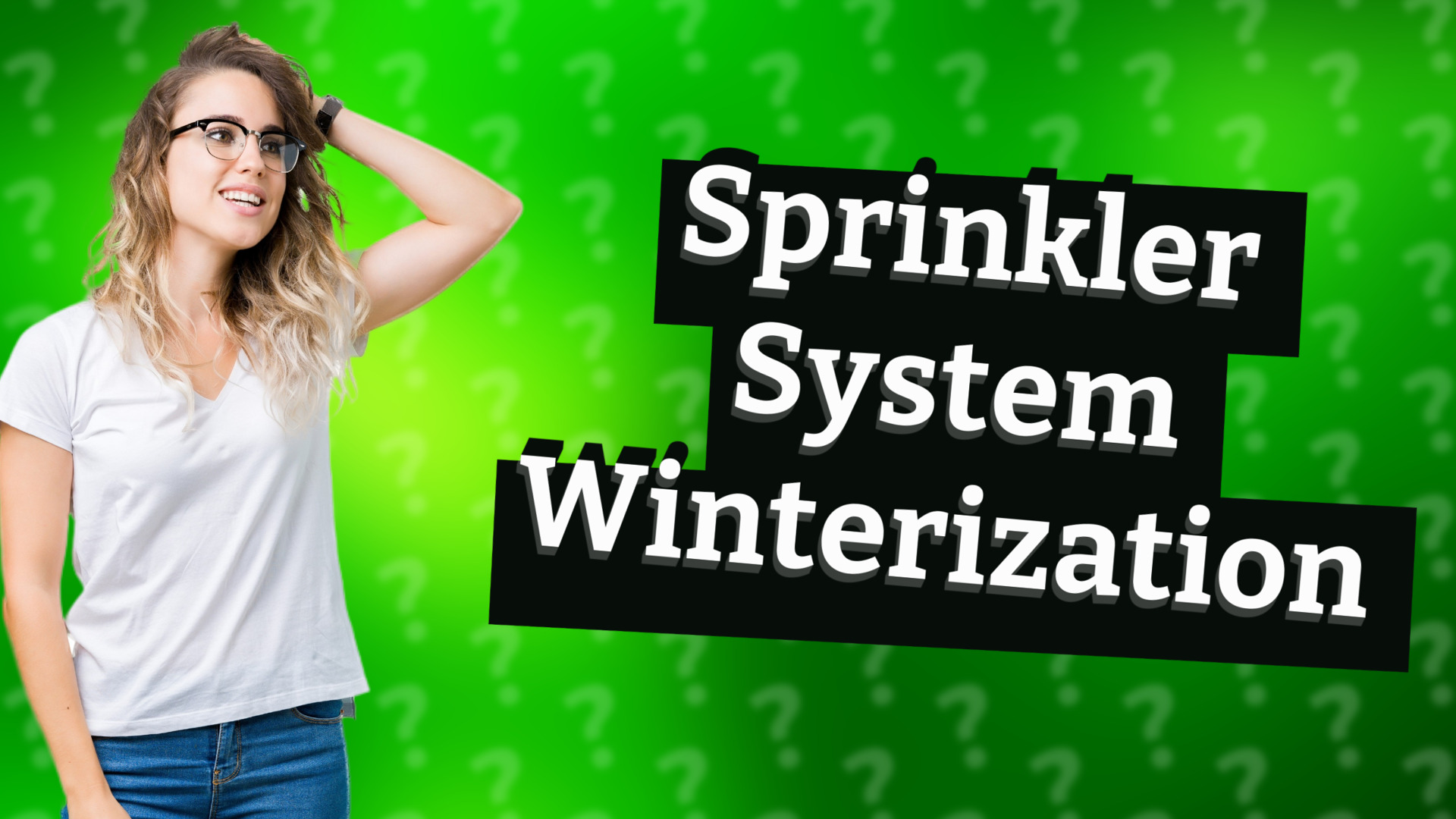 Sprinkler System Winterization