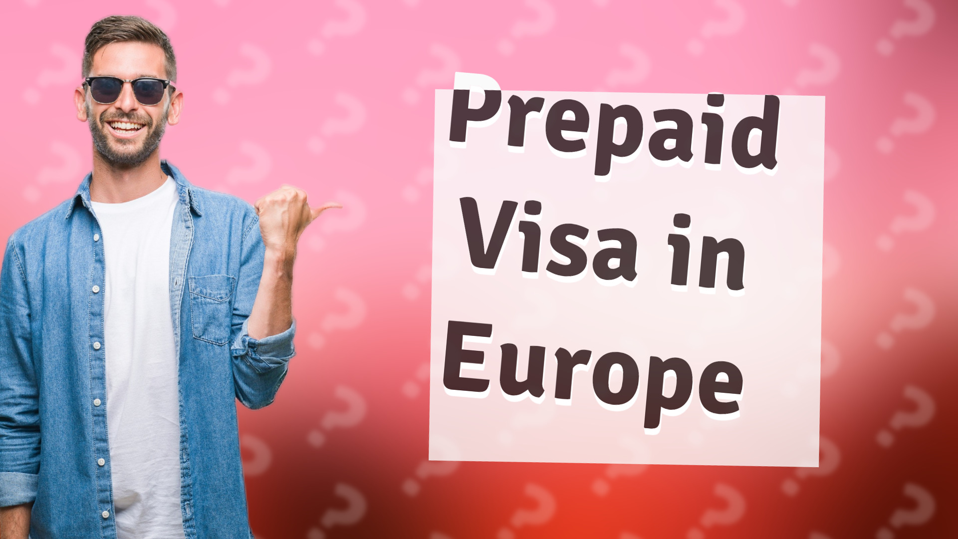 Prepaid Visa in Europe