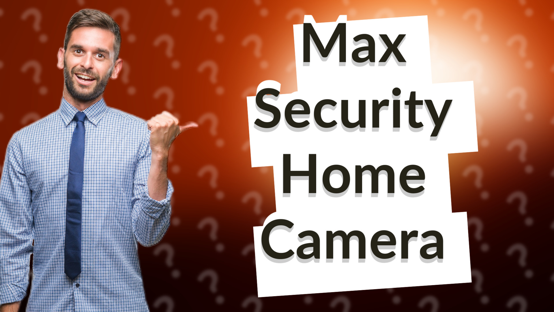 Max Security Home Camera