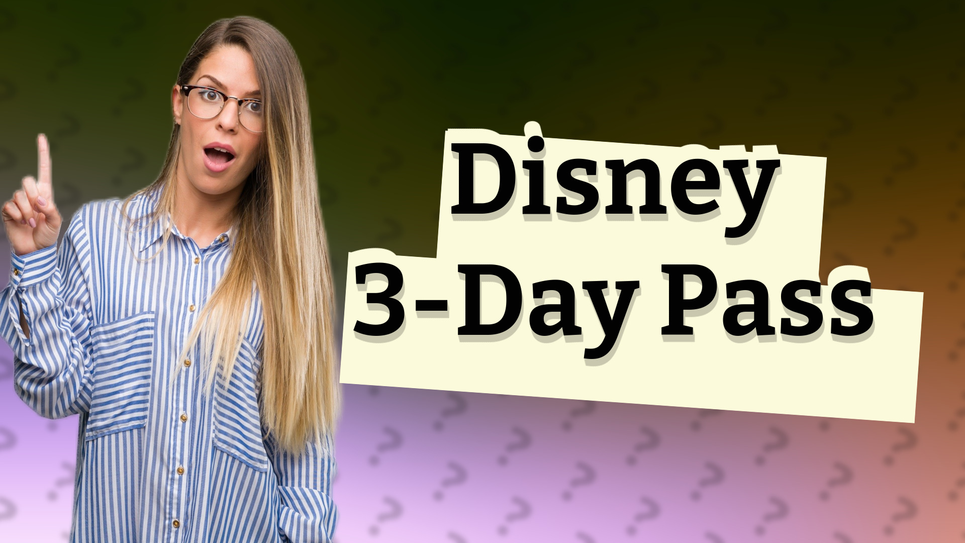 Disney 3-Day Pass