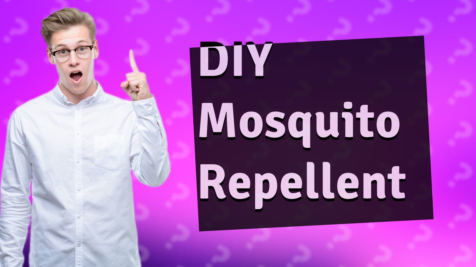 DIY Mosquito Repellent