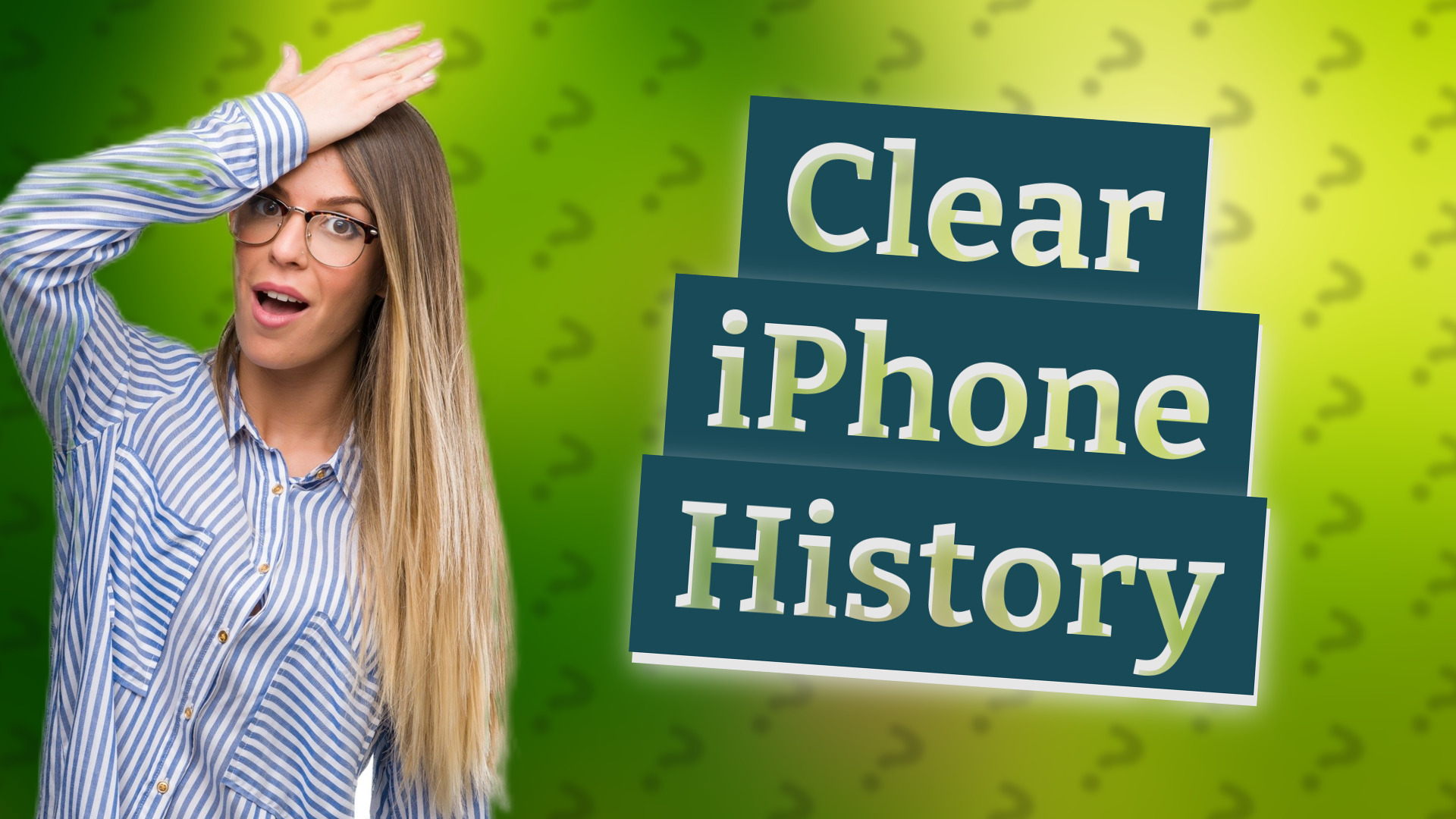 Clear iPhone History