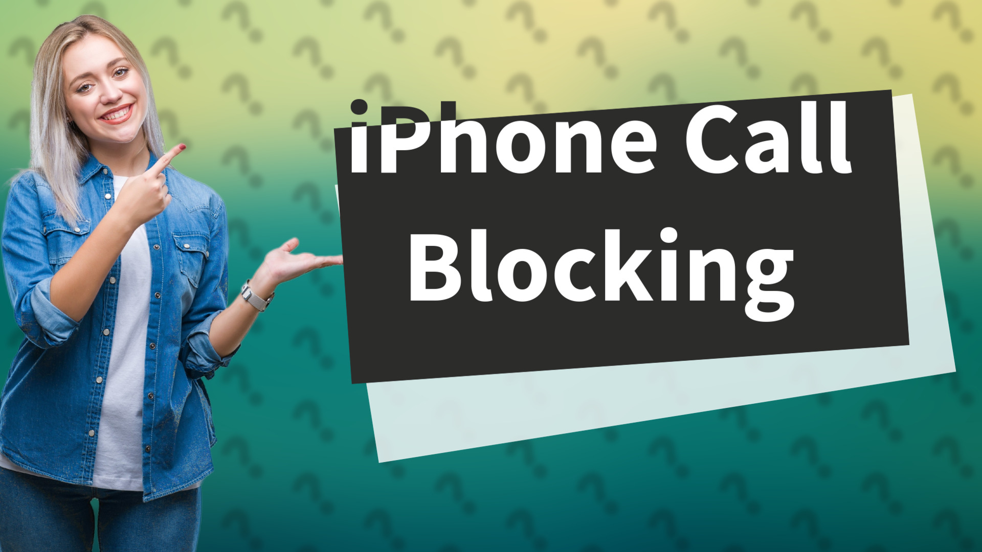 iPhone Call Blocking